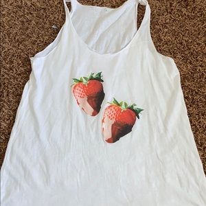 strawberry tank top